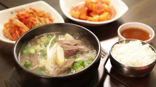 한국의 전통요리 갈비탕