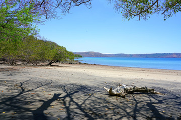 View of the Playa Nacascolo beach in Peninsula Papagayo in Guanacaste, Costa Rica