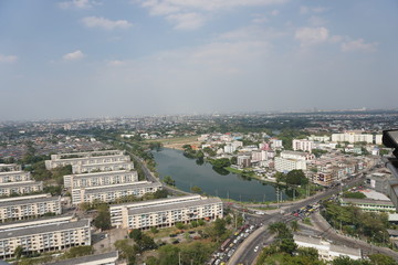 view of city from building
