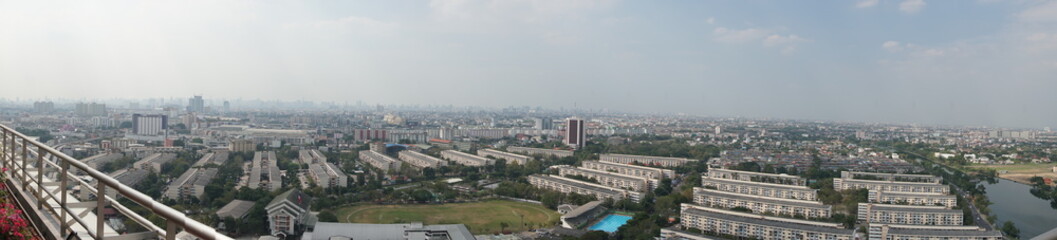 Obraz premium panorama bangkoku z budynku