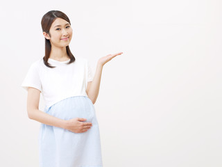 女性　妊婦