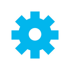 gear cogwheel mechanic icon vector ilustration