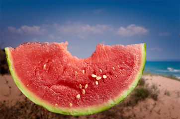 Refreshing summer watermelon