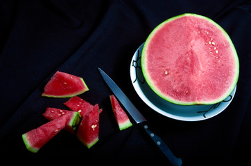 Refreshing summer watermelon