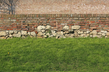 Wall and Grass