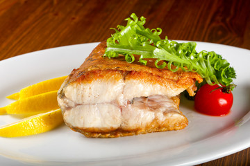 Baked salmon