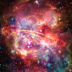 Galaxy and stars. The elements of this image furnished by NASA.