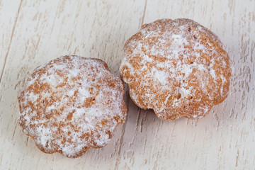 Delicious and sweet muffins