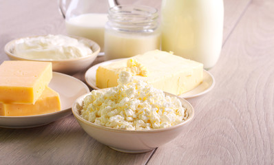 Assorted dairy product