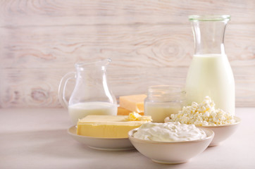 Assorted dairy product