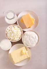 Assorted dairy product