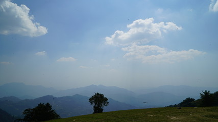 landscape with lclouds