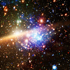 Obraz premium Galaxy. The elements of this image furnished by NASA.