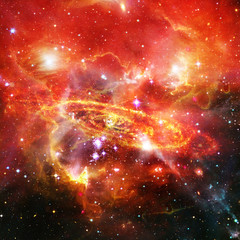 Galaxy and stars. The elements of this image furnished by NASA.