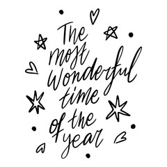 Christmas Quote Vector Print