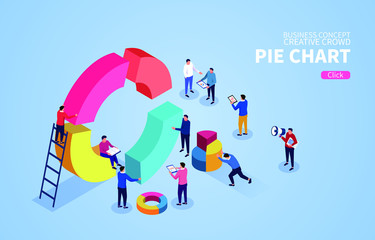 Pie chart puzzle and data analysis