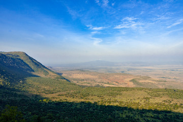 Fototapeta na wymiar View of Savanna in Kenya
