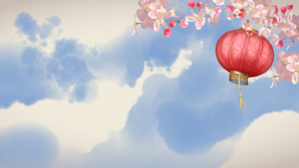 Spring Festival Background © Nadezda Kostina