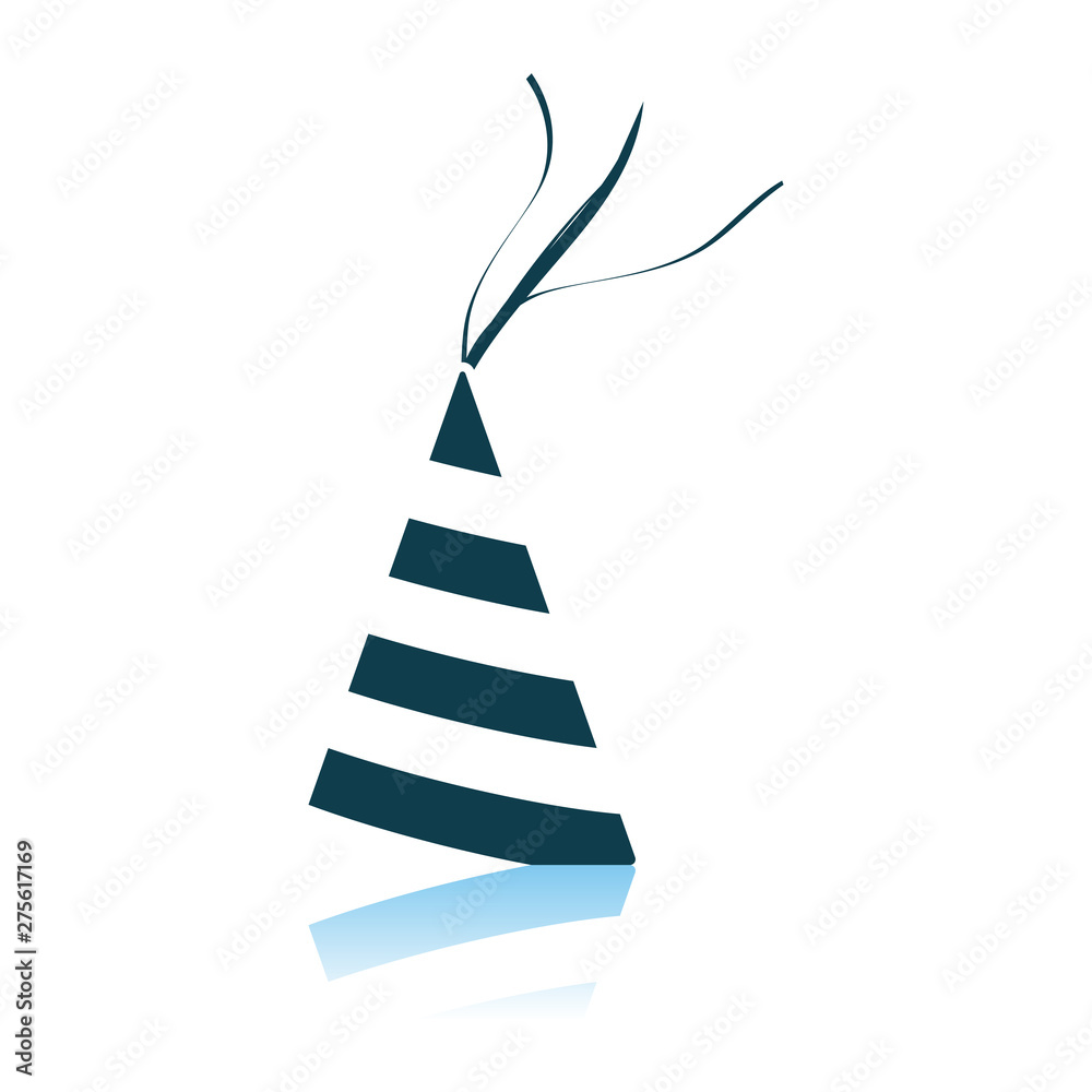 Sticker Party Cone Hat Icon