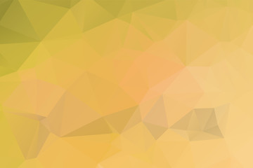 Light Yellow vector triangle mosaic template