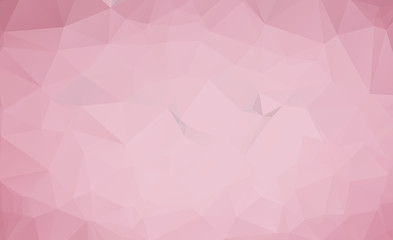 Light Pink vector modern geometric abstract background  , Multicolor, Rainbow vector triangle mosaic template
