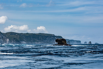 Nusa Penida coastline, Bali, Indonesia.