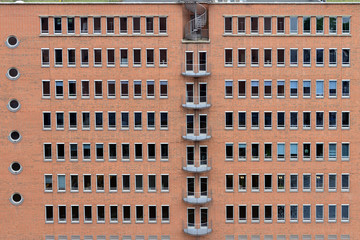 veduta panoramica di alcuni angoli di amburgo