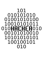 kreis rund hacker 10010101 Zahlen muster computer programmieren nerd sprache internet geek online logo design cool technik reihen viele