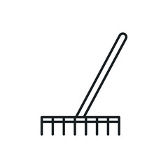 rake vector icon