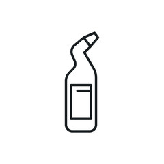 cleaning agent vector icon