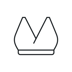 bra vector icon