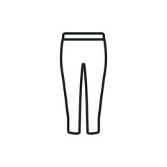 sport pants vector icon