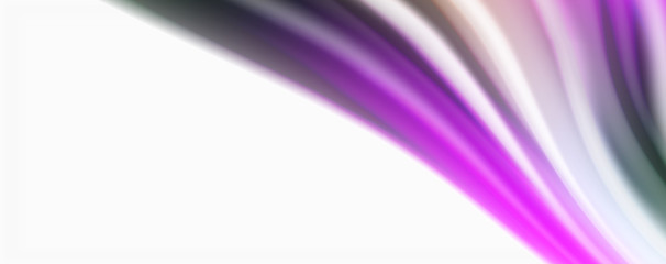 Glossy colorful liquid waves abstract background,, modern techno lines