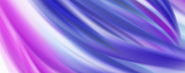 Glossy colorful liquid waves abstract background,, modern techno lines