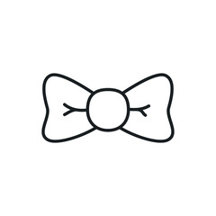 bow tie vector icon