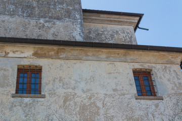 Obraz premium Parts of a stone house