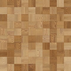 Seamless wood parquet texture (chess light brown)
