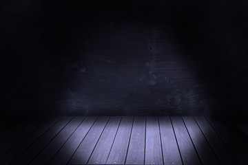 texture wooden floor with dark interior