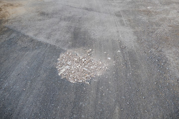 Schlagloch und andere strassenschäden