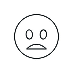 sad vector icon