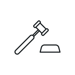 auction vector icon