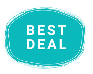 Best Deal Speech Bubble. Loudspeaker. Illustrations For Promotion Marketing For Prints And Posters, Menu Design, Shop Cards, Cafe, Restaurant Badges, Tags, Packaging etc. eps 10