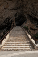 Fototapeta na wymiar Entrance to an old spanish cave