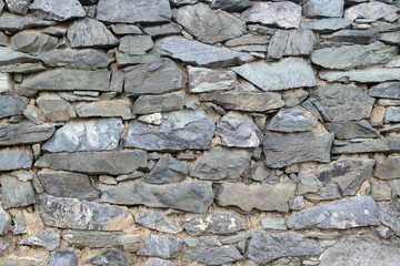 Part of the old stone wall