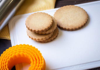 BBiscoitos decorados decorated buttery dough biscuits cookie