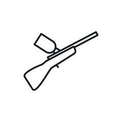 paintball vector icon