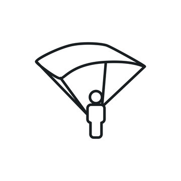 recommend clip art: parachoote vector icon