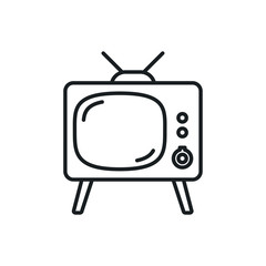 tv vector icon