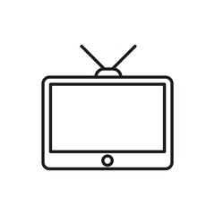 tv vector icon