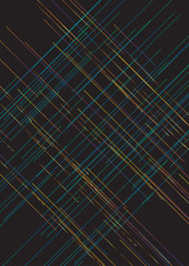 Abstract multicolor background. vertical lines and stripes. Vector. Black background .EPS 10.